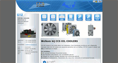 Desktop Screenshot of ccs-oilcoolers.nl
